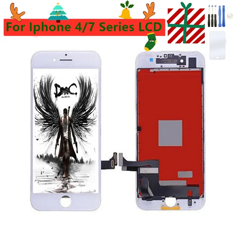 100% протестированный класс AAA для iPhone 7 Plus LCD сенсорный экран в сборе 4 GSM ЖК дисплей