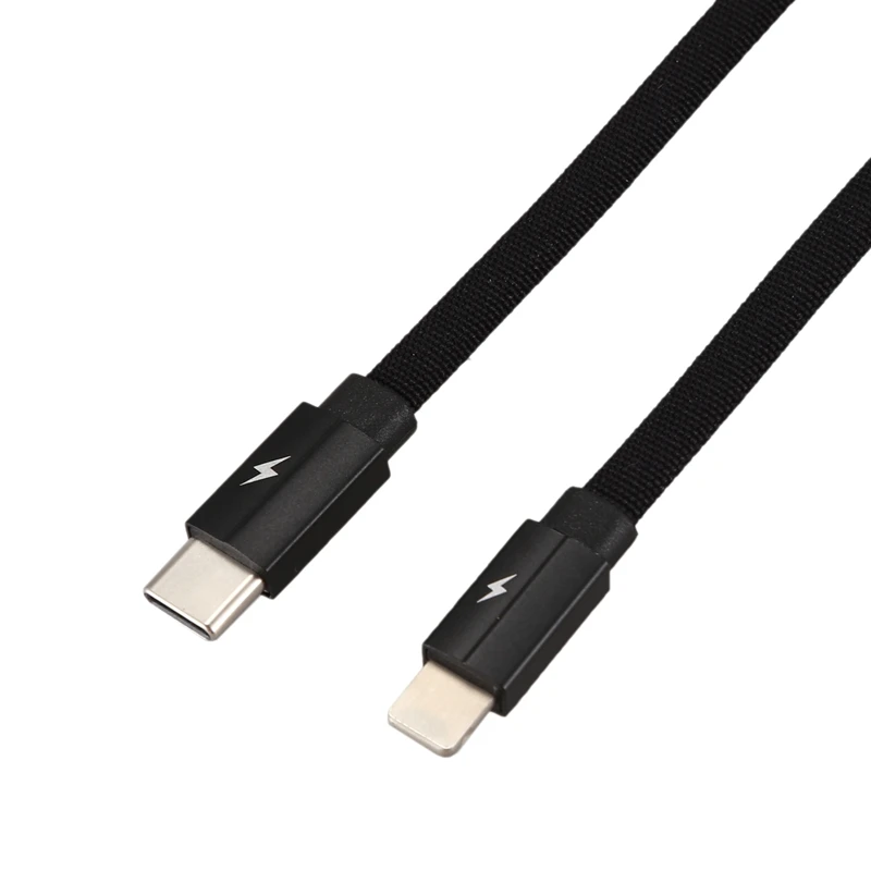 REMAX RC-094C 1 метр USB Type C к кабель для IPhone Xs Max Xr X 8 7 6 6S Plus 5 5S Se быстрая Синхронизация