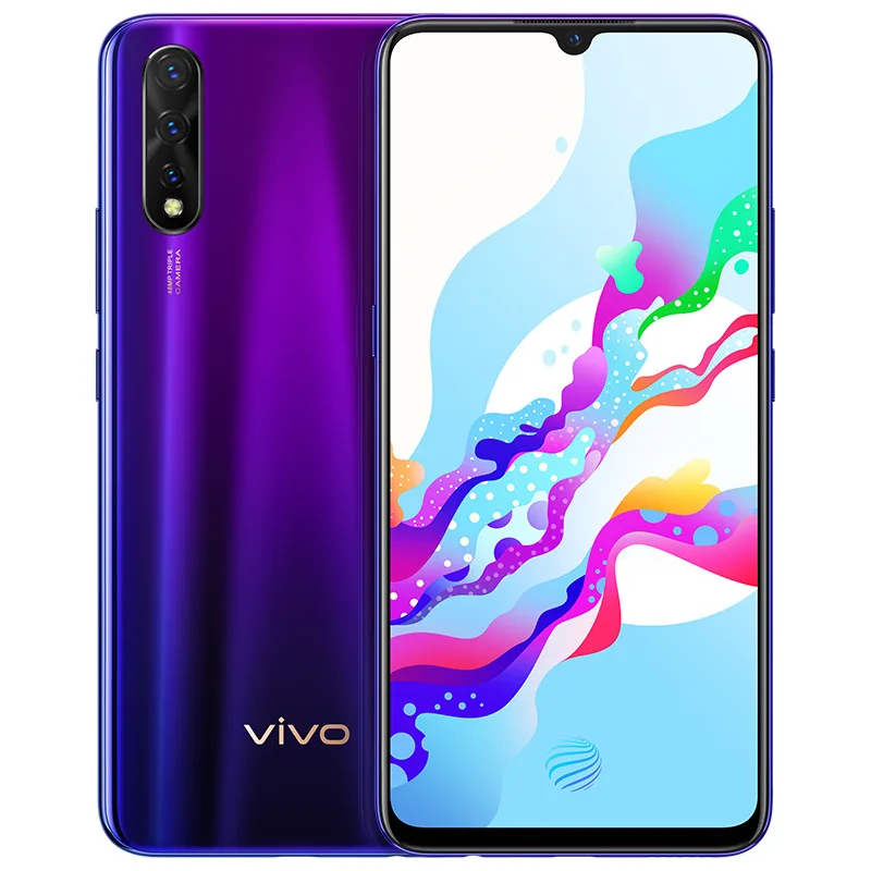 6G 128G Aurora Vivo Z5 6,3" Snapdragon 712 6G 128G супер AMOLED Полный экран 1080*2340 лицо+ сканер отпечатков пальцев 4500mAh 22,5 w флэш-Зарядка 4 камеры - Цвет: 6G 128G Aurora