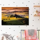 Итальянская Красивая Тоскана, пейзаж, холст, плакаты, принты, настенная живопись, картина маслом, декоративная картина, Современная гостиная, украшение для дома