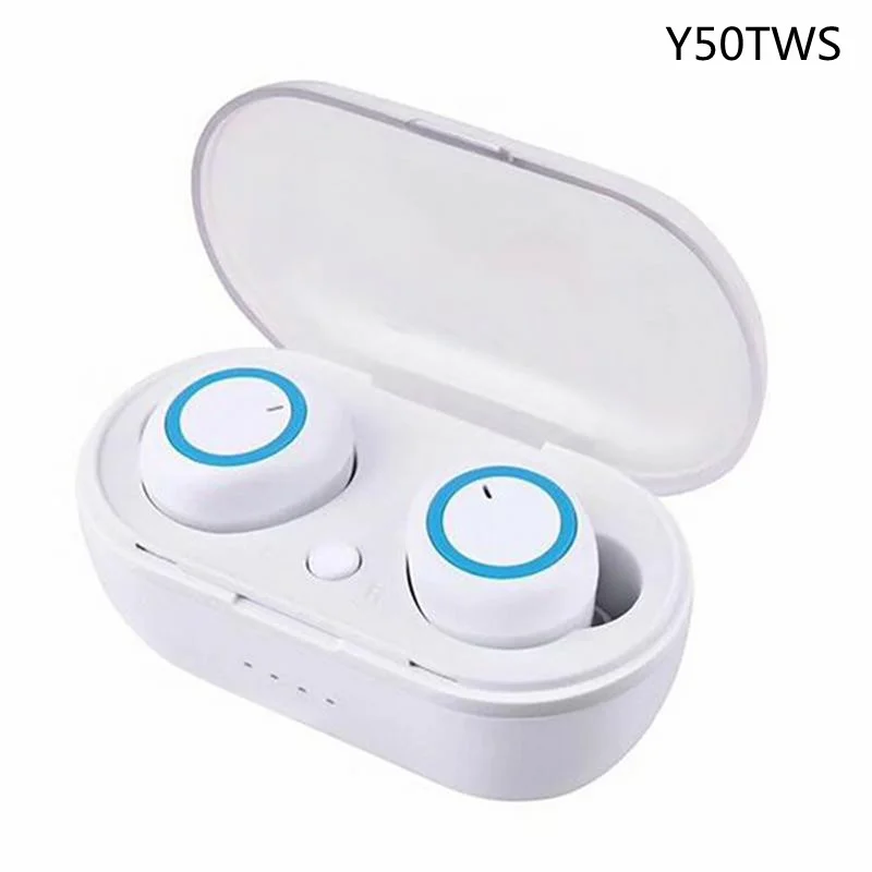 

Y50 TWS Bluetooth Earphone 5.0 Wireless Headset IPX7 Waterproof Deep Bass Earbuds True Wireless Stereo Headphone Sport Earphones