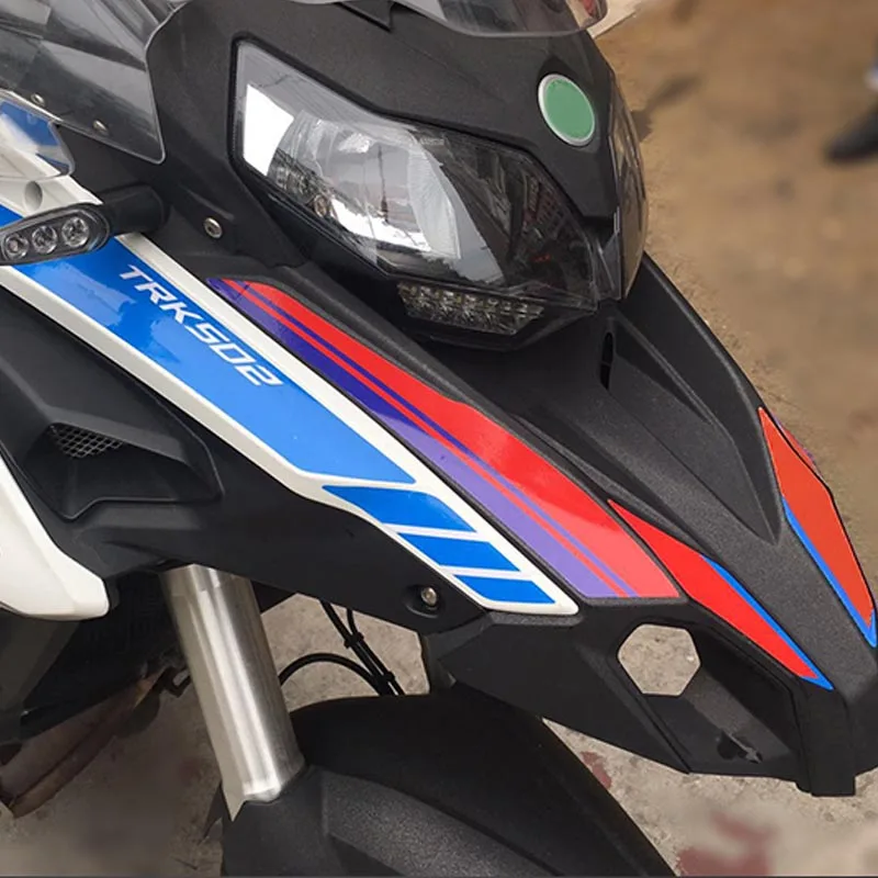 A 1SET Для Benelli TRK502 TRK 502 стикеры мотоцикла эмблема значок наклейка приподнятый Танк колеса наклейки на бак наклейка эмблема - Цвет: A 1SET