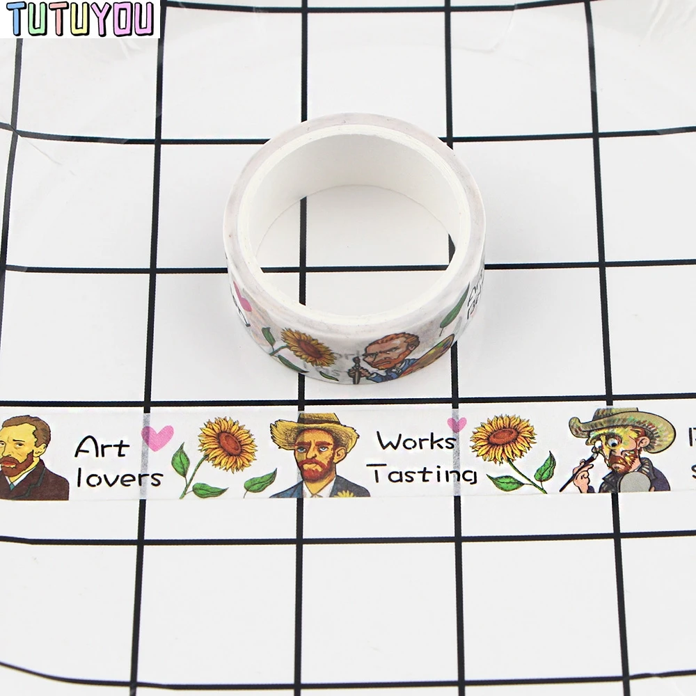 

PC1980 Painting Skills Washi Tapes Life Stationery Decorative Adhesive Scrapbooking DIY Paper Office Stickers