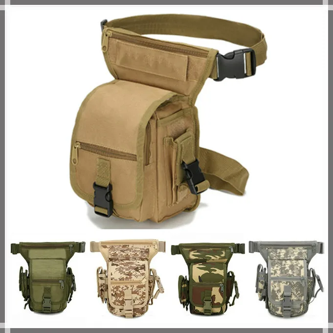 

Tactical Outdoor Sport Ride Molle Leg Bag Military Army Hunting Waist bag Waterproof Thigh Drop Multipurpose Hiking Utility Bag