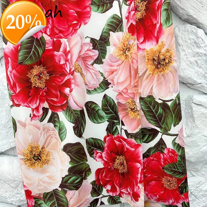 

New 2021 Summer Women Fashion Runway Party A-Line Dress Sexy V-section Floral Print Elegant ladies Midi Vestido dresses