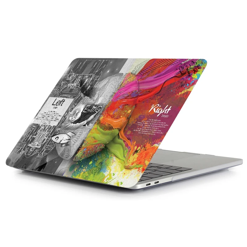 Чехол 4 в 1 с граффити для Macbook Air 11 13 Pro Retina 12 15 16 дюймов чехол сенсорной панелью book pro