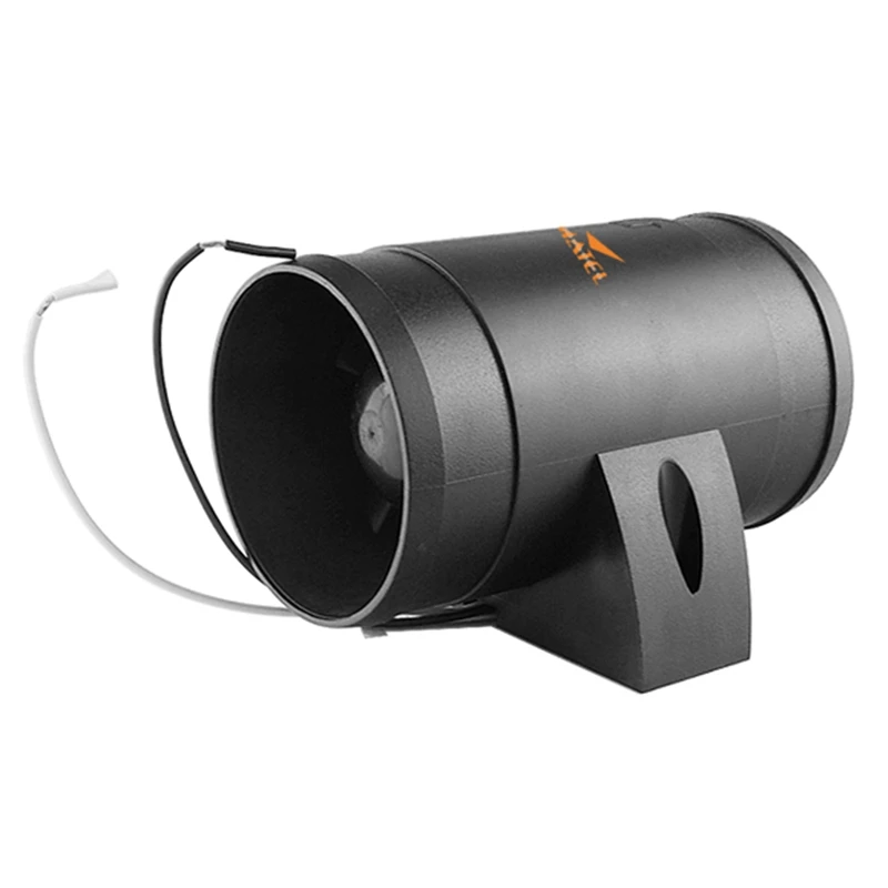 

BSET MATEL 12V In-Line Air Blower Boat Bilge Engine Galley Marine Ventilation Fan Corrosion Resistant ABS Marine Boat