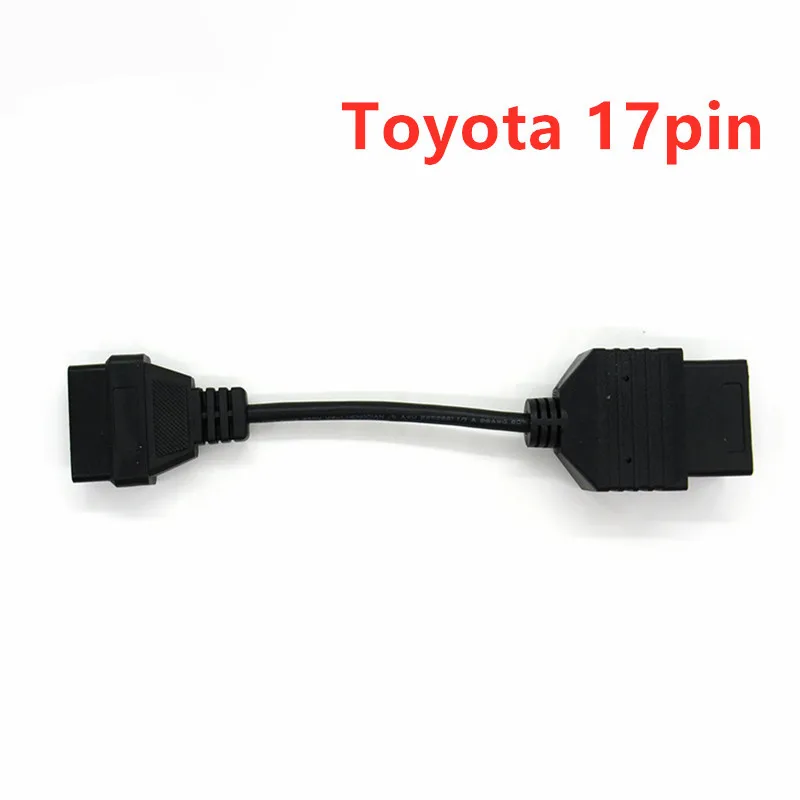 

Адаптер ATDIAG OBD2 для Toyota, переходник с 17Pin папа на 16pin мама OBD к OBDII разъему для TOYOTA