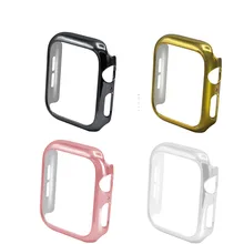 Защитный чехол для Apple Watch, версии 5/4/3/2/1 40 мм 44 мм пластиковая рама ПК чехол s для наручных часов iWatch, версия 3, 2, 42 мм, 38 мм Защитный чехол для Apple Watch, версии 5/4/3/2/1 40 мм 44 мм пластиковая рама ПК чехол s для наручных часов iWatch, версия 3, 2, 42 мм, 38 мм
