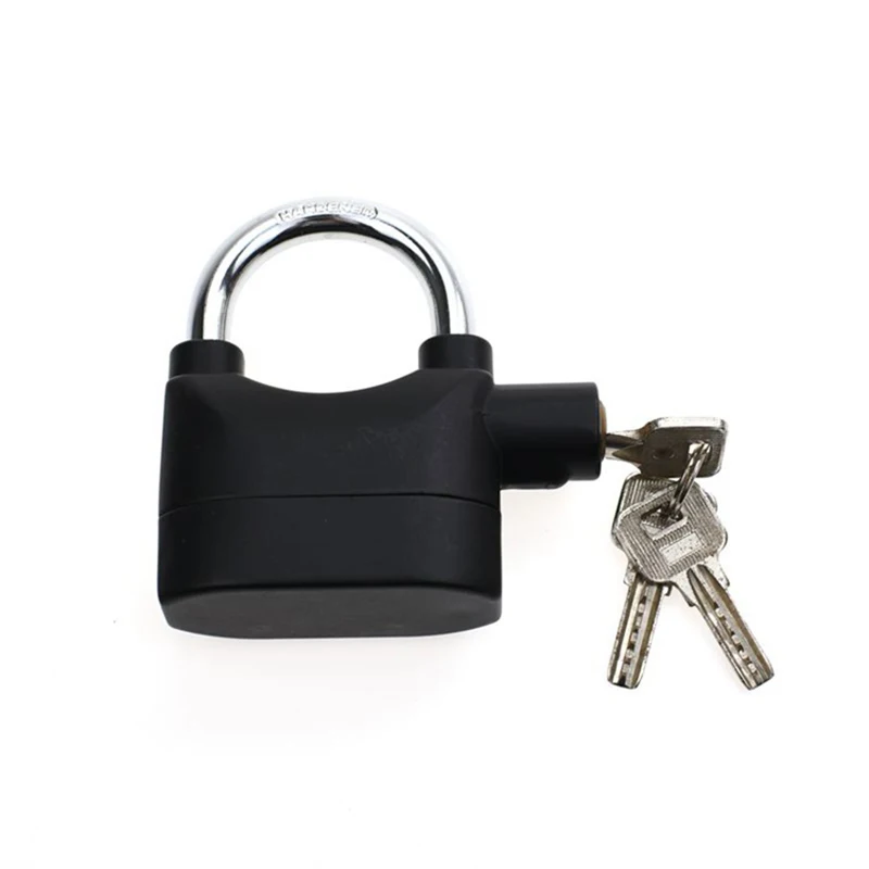 

Anti-Theft Bicycle Bike Lock Siren Alarm Padlock For Motorcycle Perfect Security