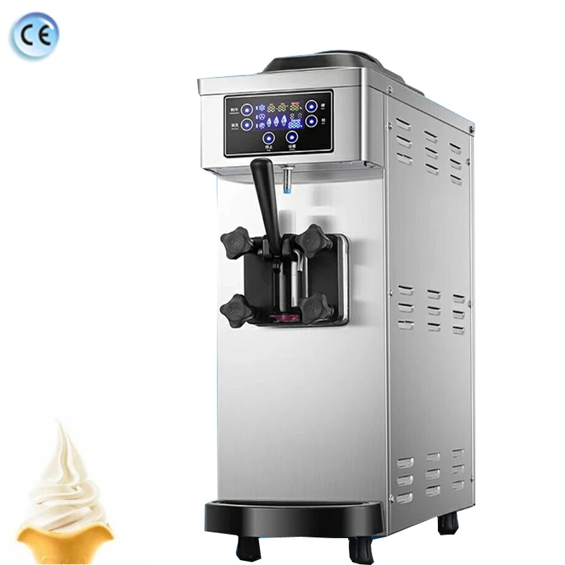 

Best Selling One Flavor Ice Cream Machine Smart Small Soft Ice Cream Machine