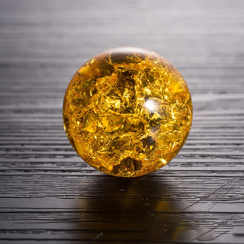 30 мм ледяной треснувший хрустальный шар фонтан бонсай водостойкие украшения