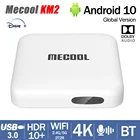 ТВ-приставка Mecool KM2, Android 10,0, сертифицированная Google приставка Dolby 2,45 ГГц, Wi-Fi BT 4,2, HDR10 +, DDR4, USB 3,0, 4K