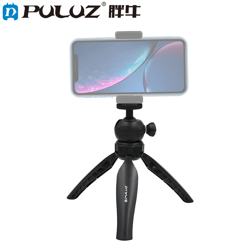Портативный мини-штатив PULUZ 20 см с шаровой головкой 360 градусов для