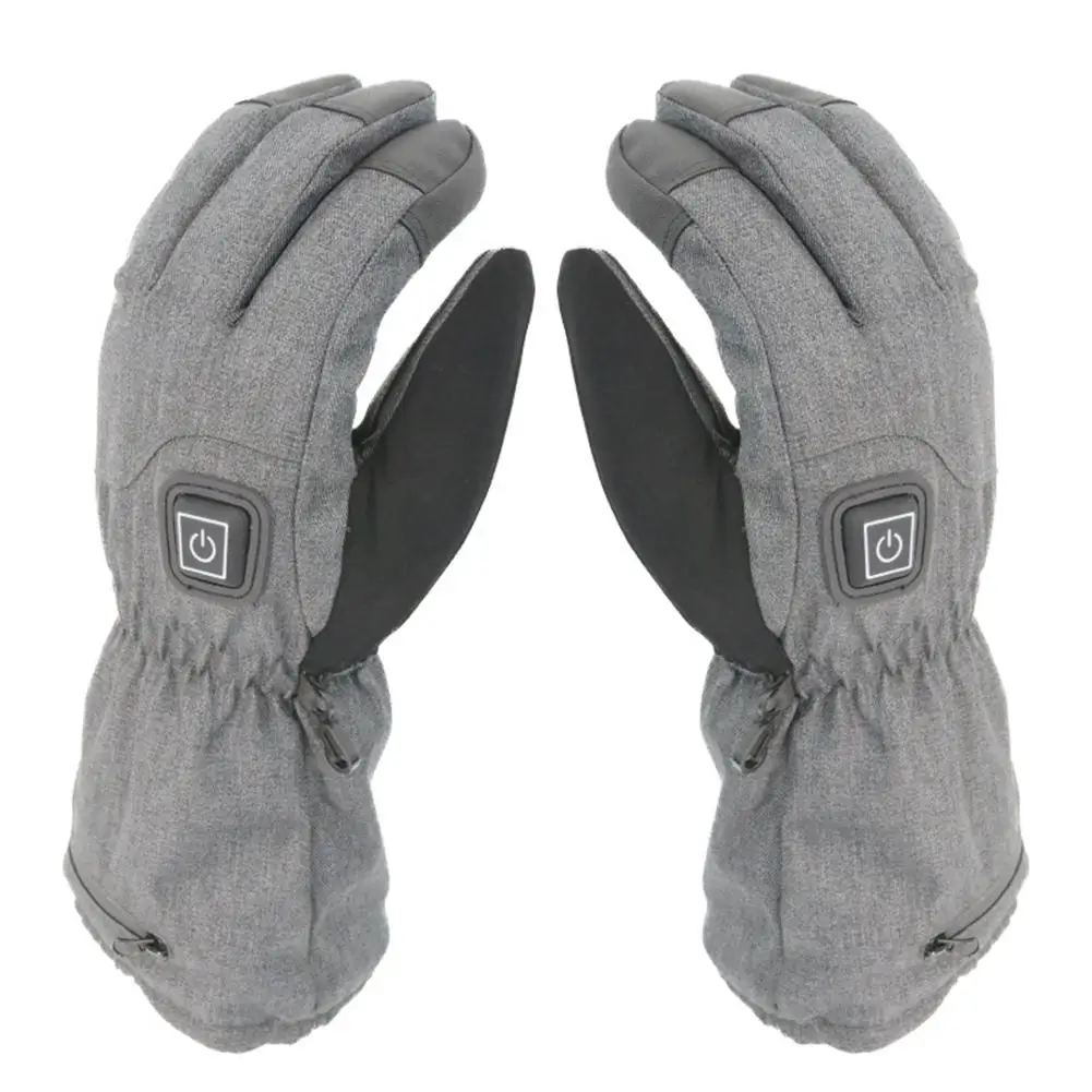 Новинка 2020 года перчатки с подогревом ветрозащитные теплые для зимы улицы