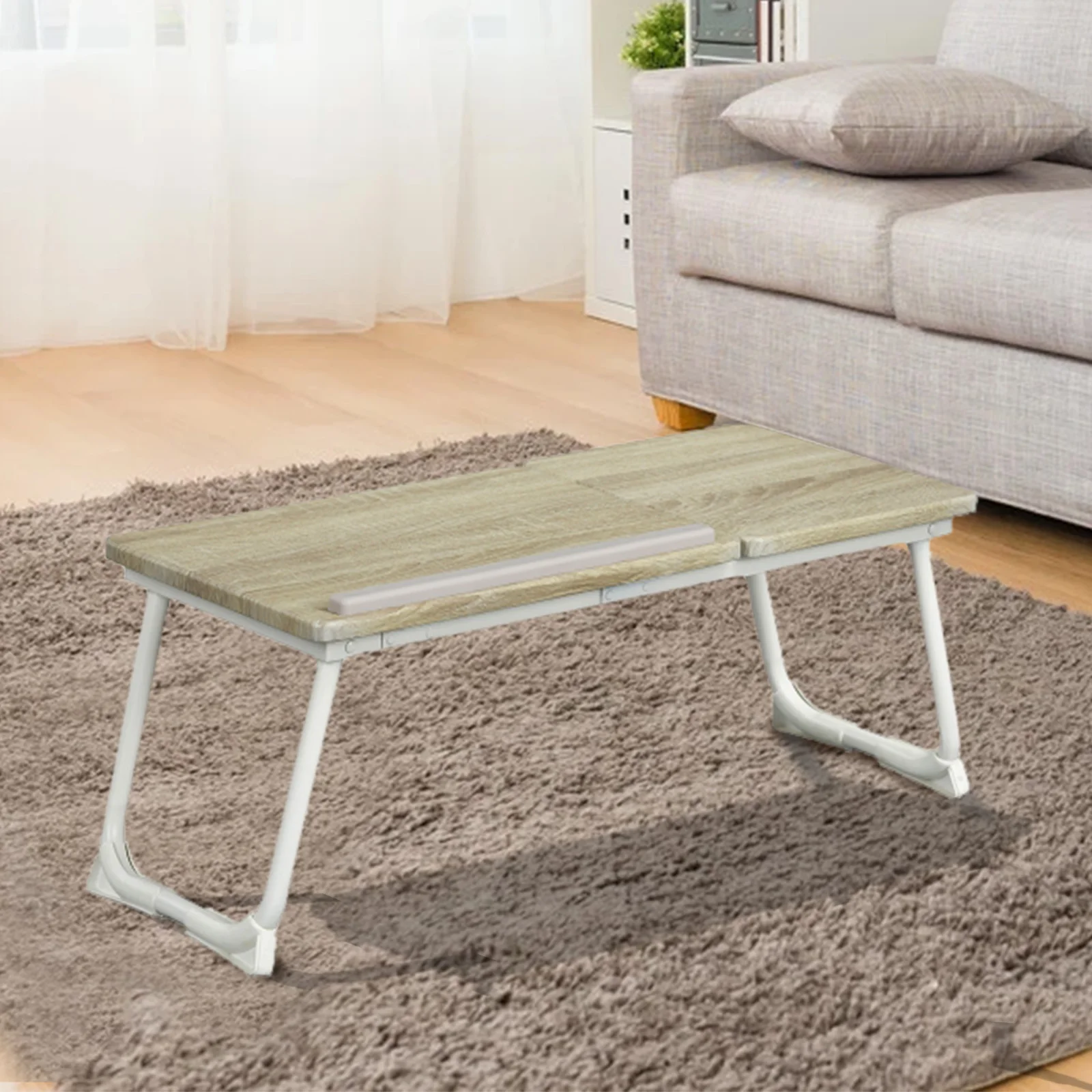 Стол для ноутбука портативный складной с регулируемым углом столик-поднос