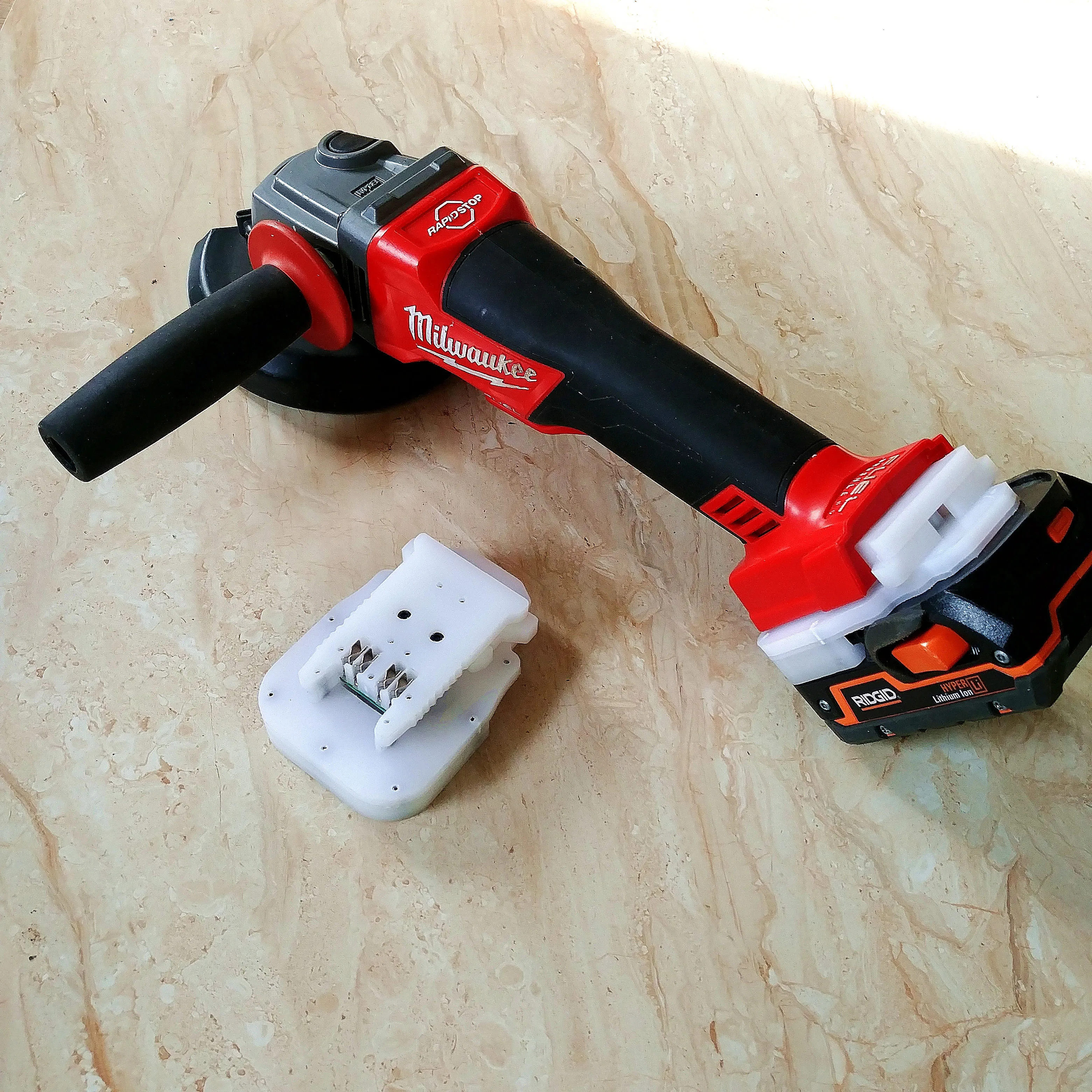 

Mivoch Milwaukee tool 18 в 20 в инструмент для литиевых аккумуляторов для DEWALT AEG и других сидений адаптера аккумулятора