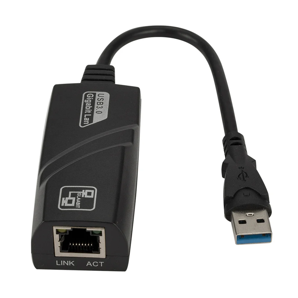 Ethernet-адаптер LccKaa USB 3 0 сетевая карта к RJ45 Lan гигабитный Интернет для компьютера