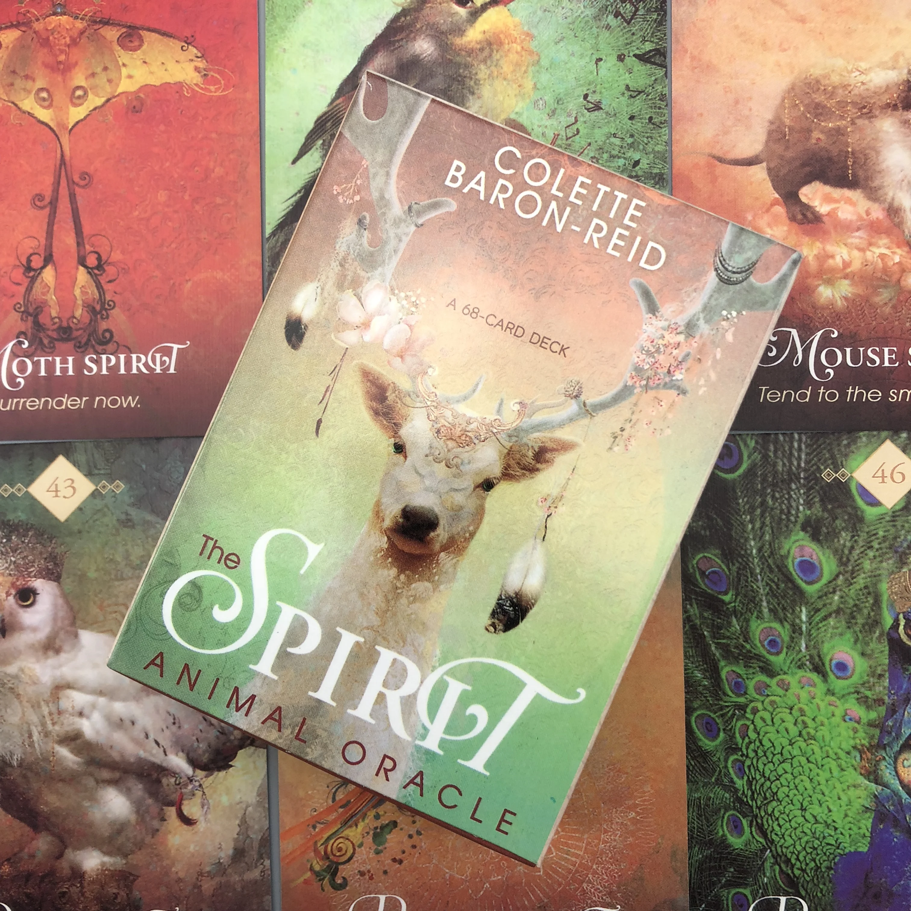 The Spirit Animal оракул карты Таро игры колода английский для новой версии Tarot карточная