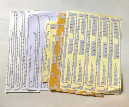 

50 комплектов, рамка для сенсорного экрана с цифровым преобразователем, клейкая деталь 5, 6 PRO, 9,7, 10,5, 11, 12,9, 1-й, 2-й, 3-й и технические 4, 5