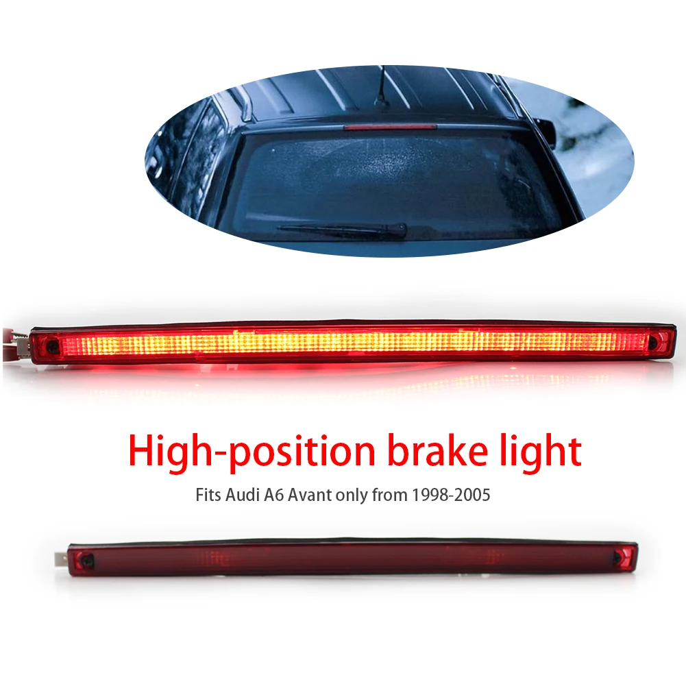 

3rd Brake Light Eye Level Centre High Mount Stop Lamp for Audi A6 Avant 98-05 Under Side Mirror Light Puddle Lamp