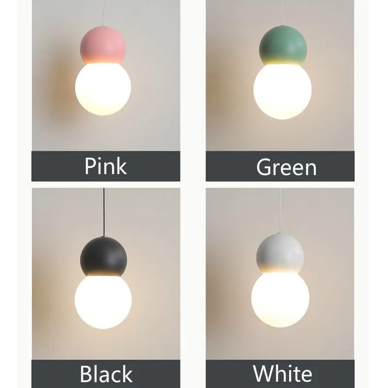 

Acrylic Bedroom Pendant lamp Nordic Gourd kitchen hanging lamps Bar Living Room Decorative Lamps modern light fixtures XiaoFan