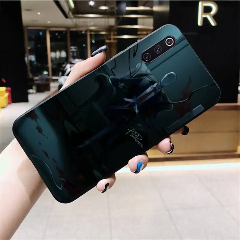 Чехол Slenderman для телефона Xiaomi Mi10 10Pro 10 lite Mi9 9SE 8SE Pocophone F1 Mi8 Lite | Мобильные телефоны и