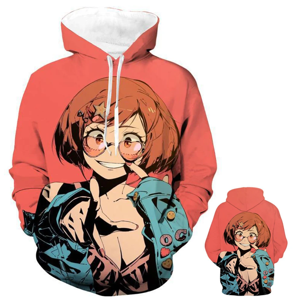

Cosplay Costume Boku No My Hero Academia Midoriya Hoody Izuku Todoroki Shoto Men's Women's Sweatshirt School Uniform