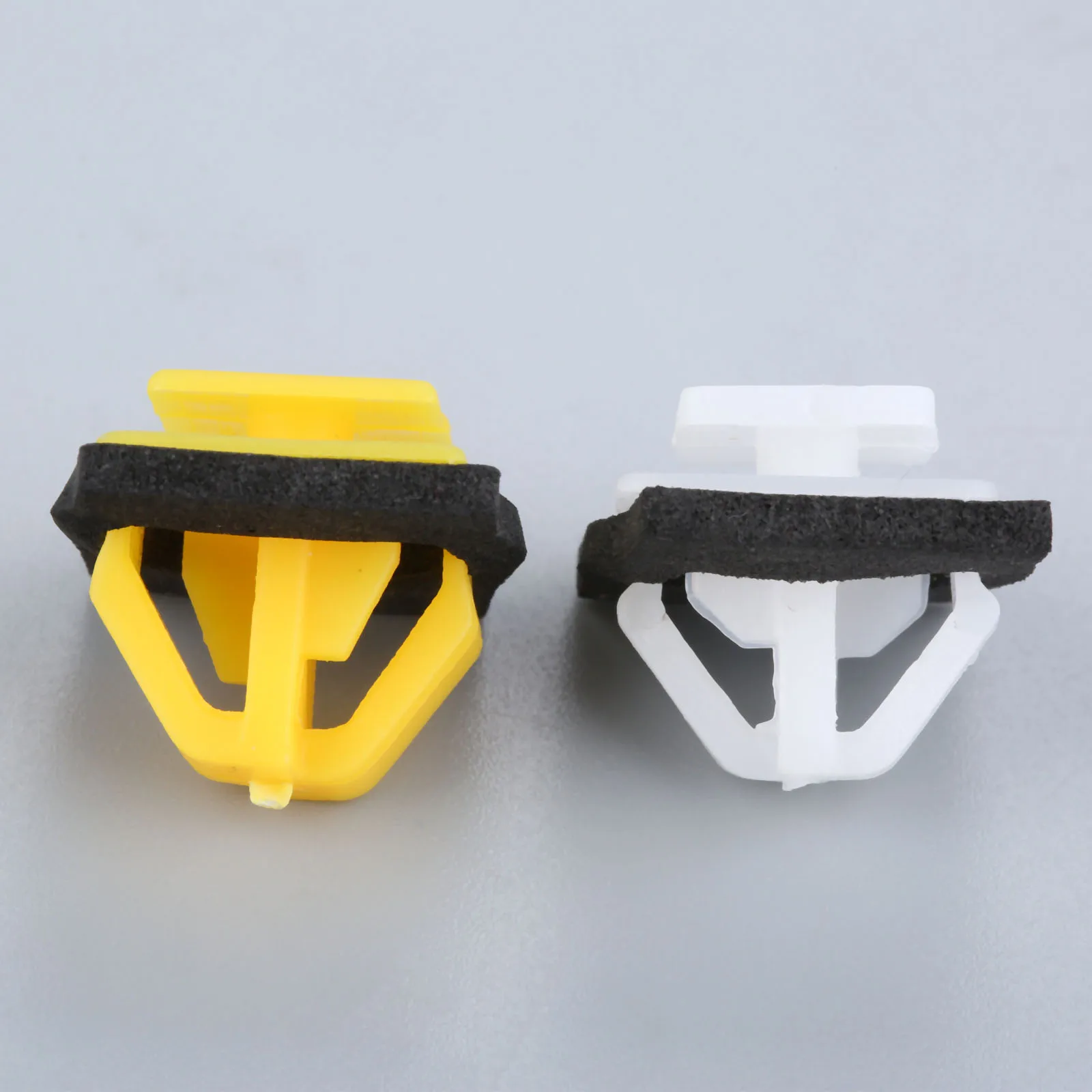 50x Автомобильный крепеж дверная защитная пластина колесная клипса для бровей