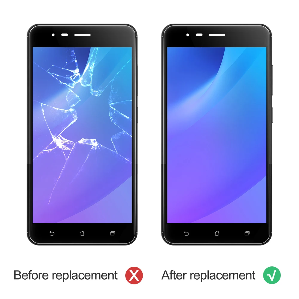 ЖК-дисплей 5 дюйма для ASUS ZenFone 3 Zoom ZE553KL сенсорный экран с дигитайзером в сборе