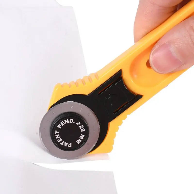 Круглый нож для вырезания кожи инструменты рукоделия круговой вырез лоскутное