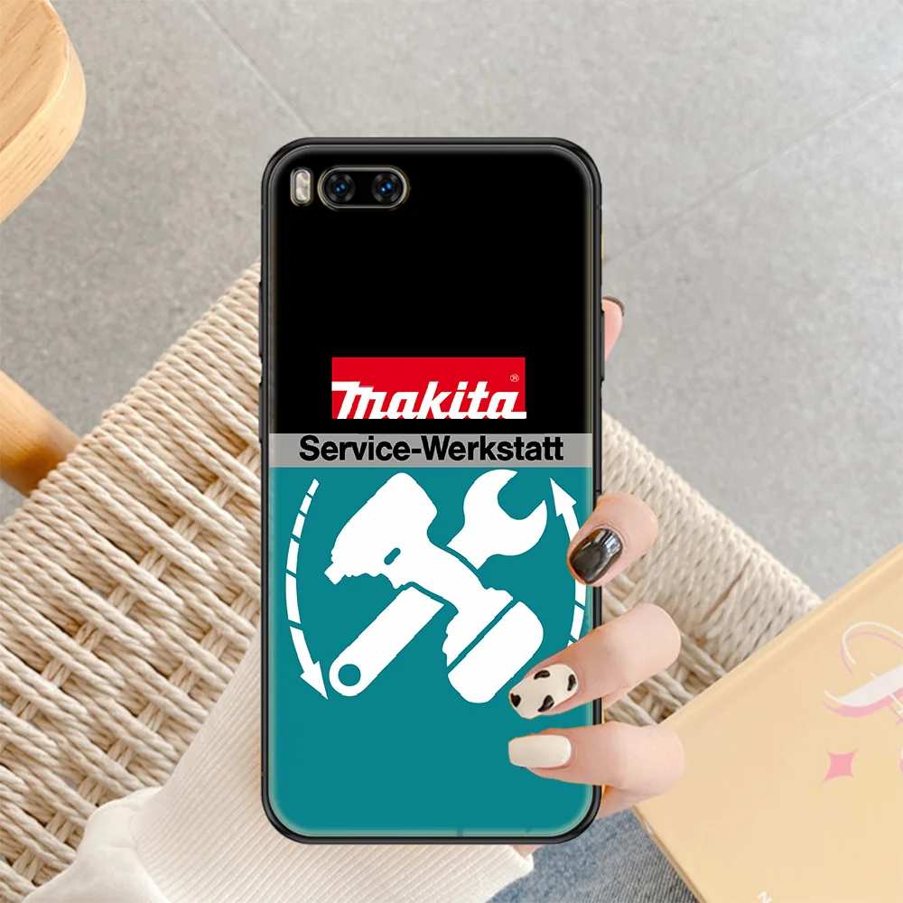 

Makita fashion toolbox Phone case For Xiaomi Mi Max Note 3 A2 A3 8 9 9T 10 Lite Pro Ultra black 3D prime silicone cell cover
