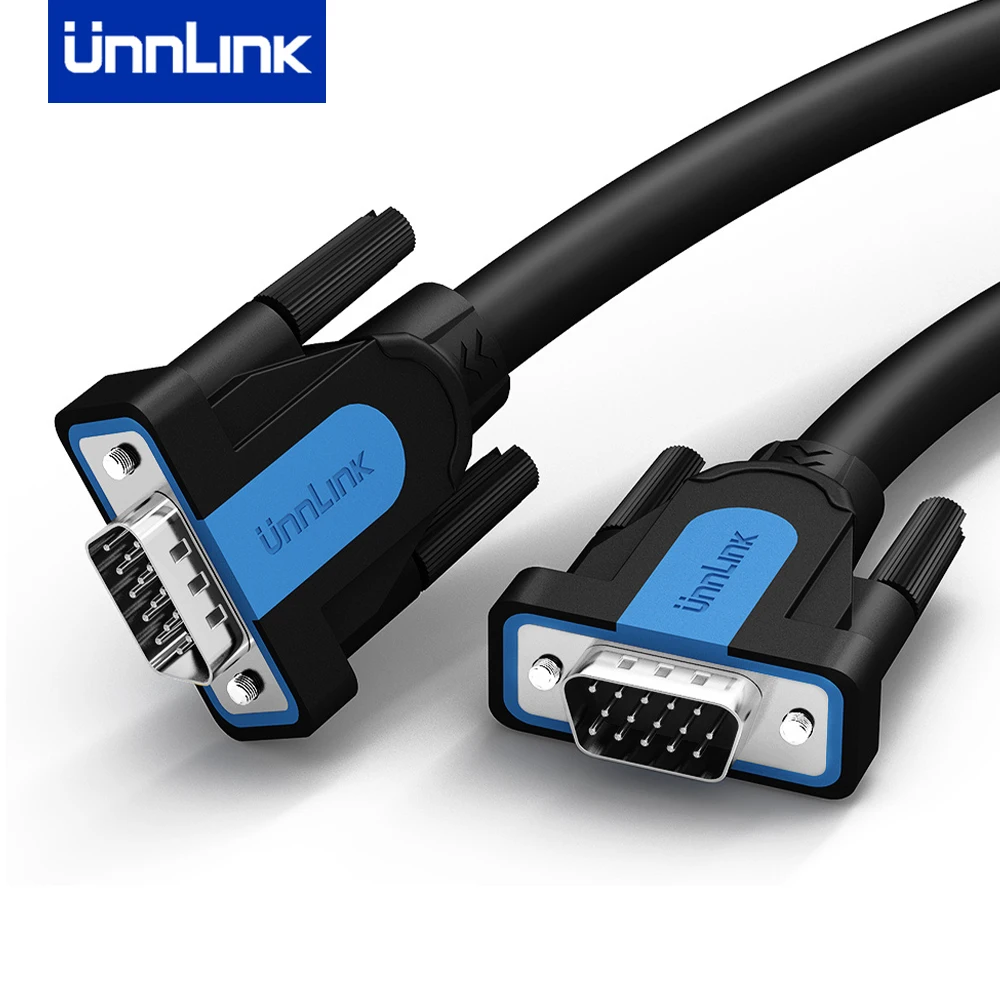 Unnlink-Cable VGA FHD 1080P 60Hz 15 pines macho a macho VGA 1m...