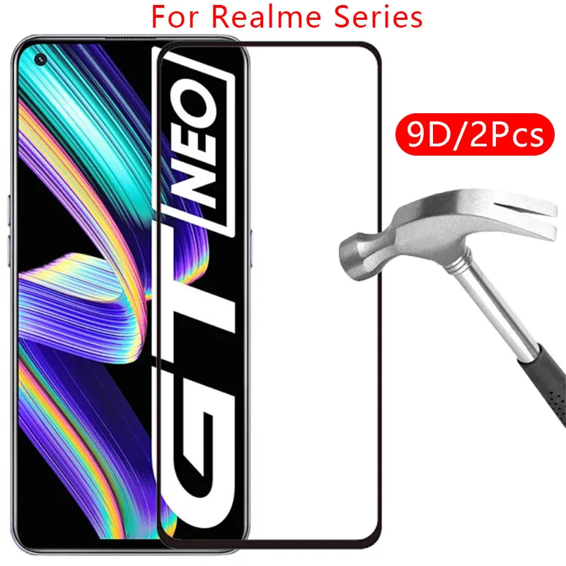 9d защита экрана закаленное стекло чехол для realme gt neo x3 суперзум x50 x50m 5g крышка на