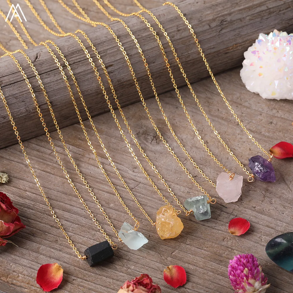 Натуральные цитрины аметисты розы кварцевые массивные бусины золотые теннисные