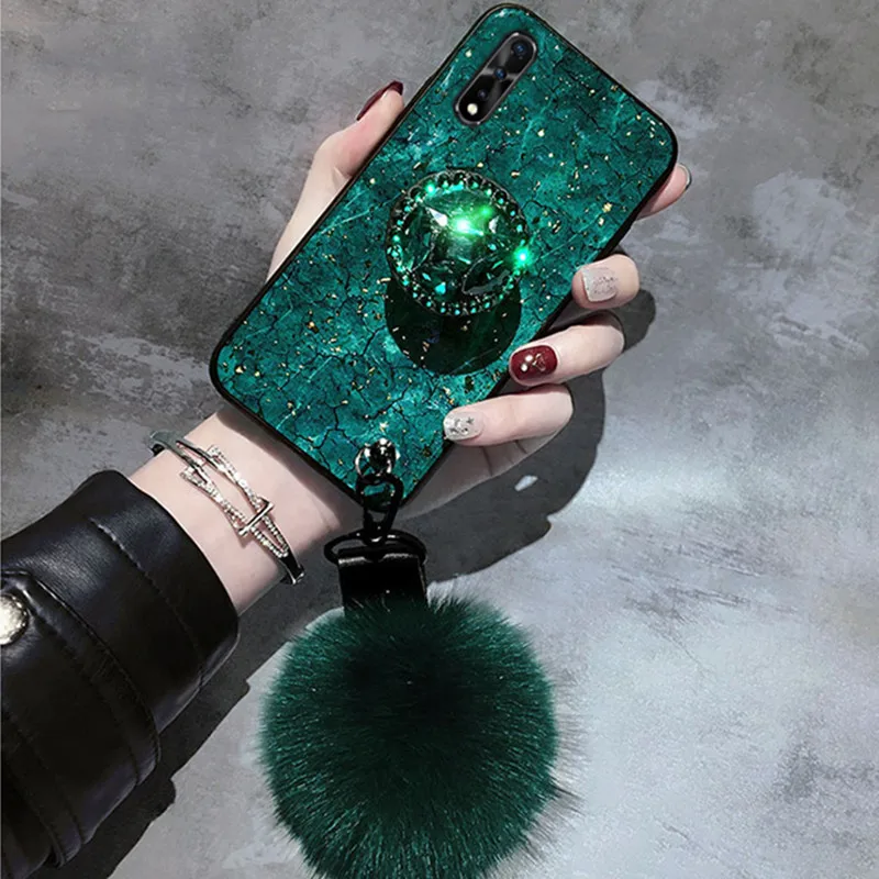 Чехол для VIVO S7 Y70S C11 C15 Z1X Z5 X Y7S Y17 V9 Z3X Y85 X27 Pro X23 X21 X21i X20 X9S X7 X6 плюс бриллиантовую