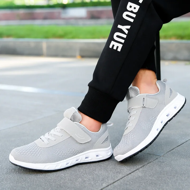 

Spring new casual women's shoes comfortable elderly shoes light flat bottom women's sports shoes breathable mesh ladies shoes