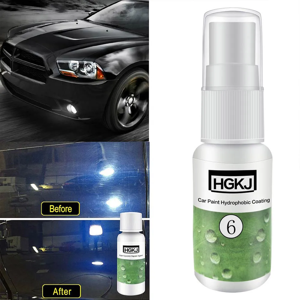 

HGKJ-6 20ml/50ml Auto Paint Sealant Care Polishing Hydrophobic Anti Scratch Liquid NR-shipp Nano Ceramic Coating Car Polish