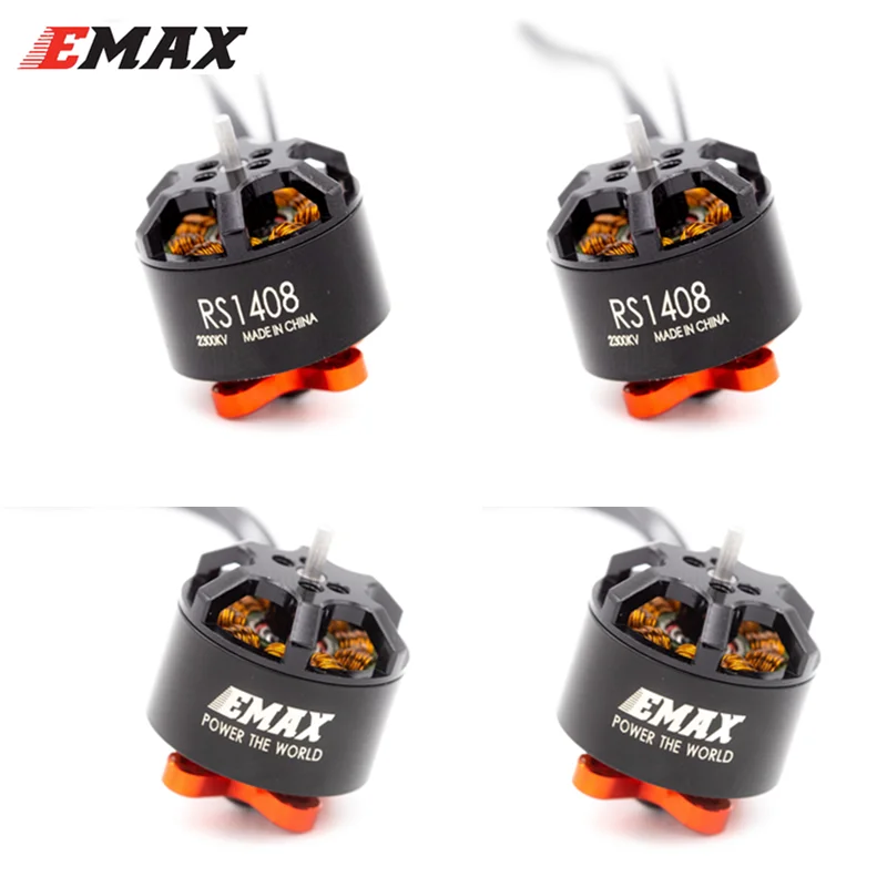 EMAX RS1408 2300KV 3600KV 5 6S бесщеточный двигатель для Micro FPV Racing RC Drone|Детали и аксессуары| |