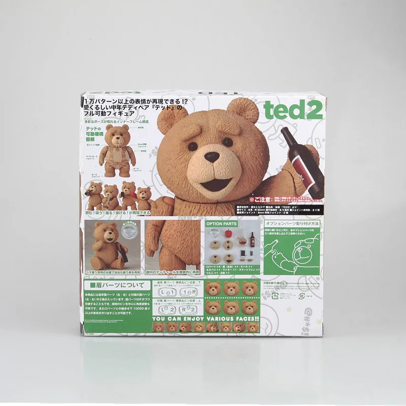 Фильм Тед 2 10 см в коробке плюшевый медведь BJD фигурка модель игрушки | Игрушки и