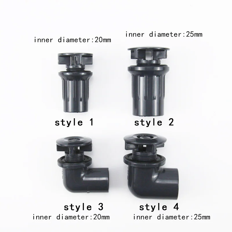 

Fish Tank Drainage Joint Aquarium Glass Water Tank Drain Connector Drain Pipes Connectors 1 Pcs