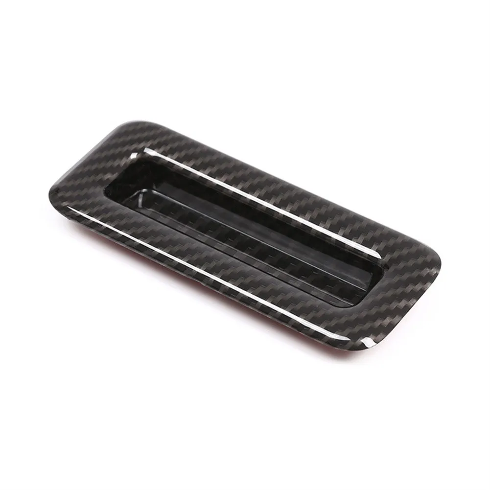 

Sunroof Handle Trim Skylight Handle Cover ABS Plastic Carbon Fiber Black