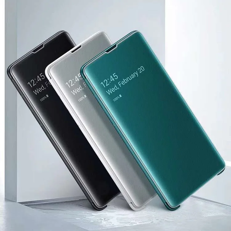 Новое поступление, умный зеркальный флип-чехол 360 для телефона samsung Galaxy S9 S10 Plus, прозрачный чехол для samsung S10e S10 e, чехол для смартфона