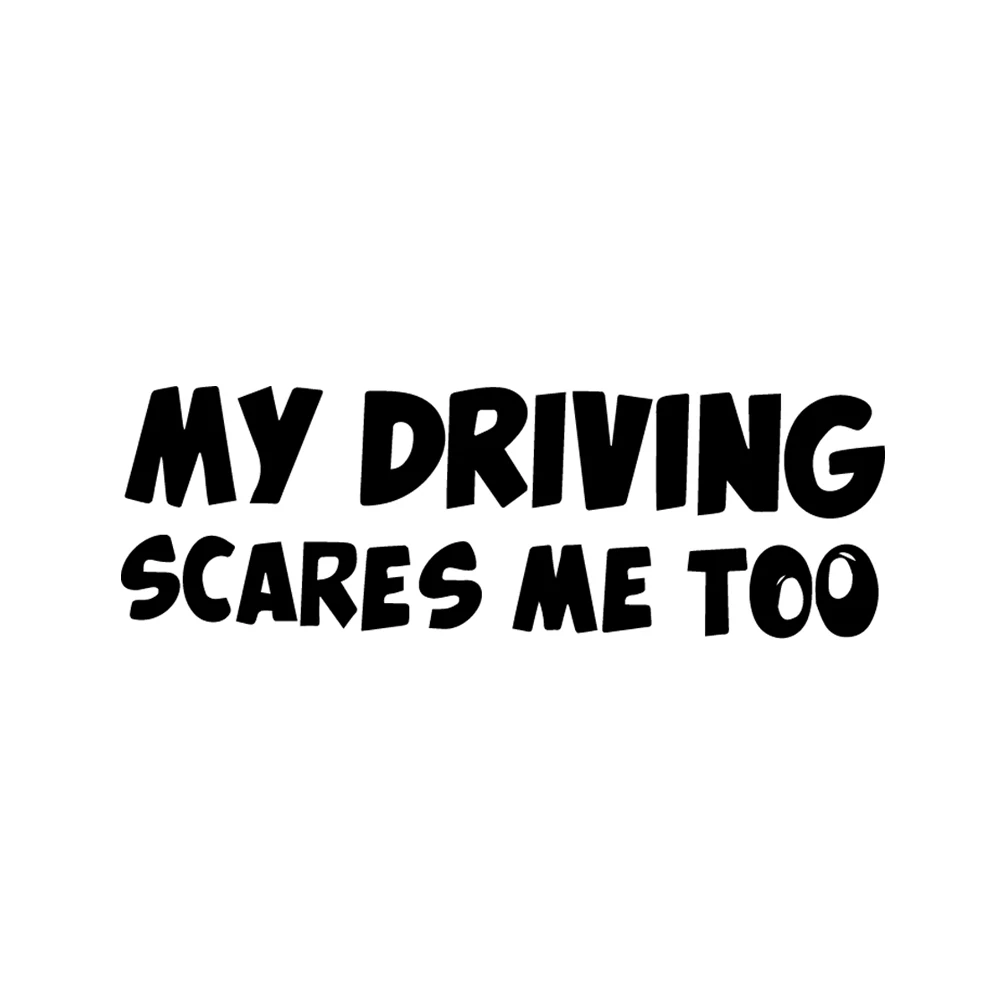 Безопасность предупредительные автомобильные наклейки мой вождения пугает