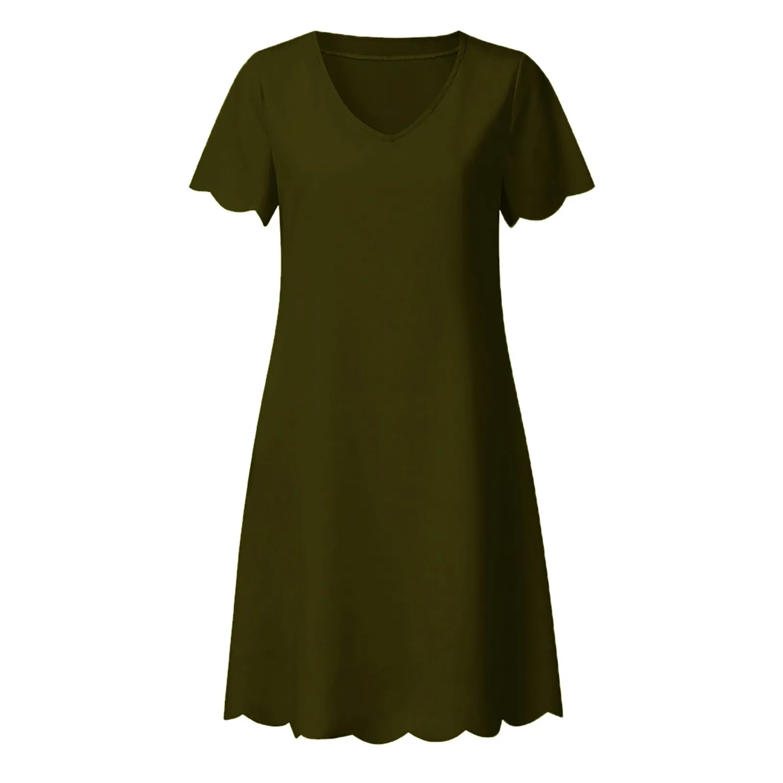 

dresses for Women Women Casual Loose Dandelions Dress Fashion Beach Style Solid Mini Dress vestido de mujer