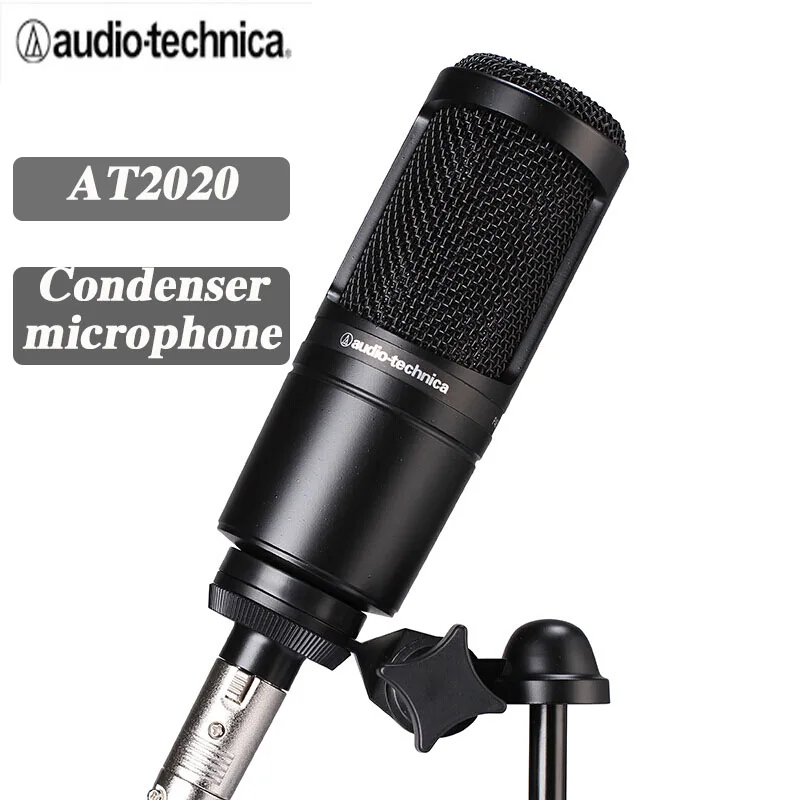 Профессиональный конденсаторный микрофон для записи вокала в режиме реального