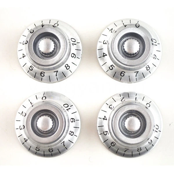 Silver Top Hat Electric Guitar Knobs For Gibson SG Style | Спорт и развлечения