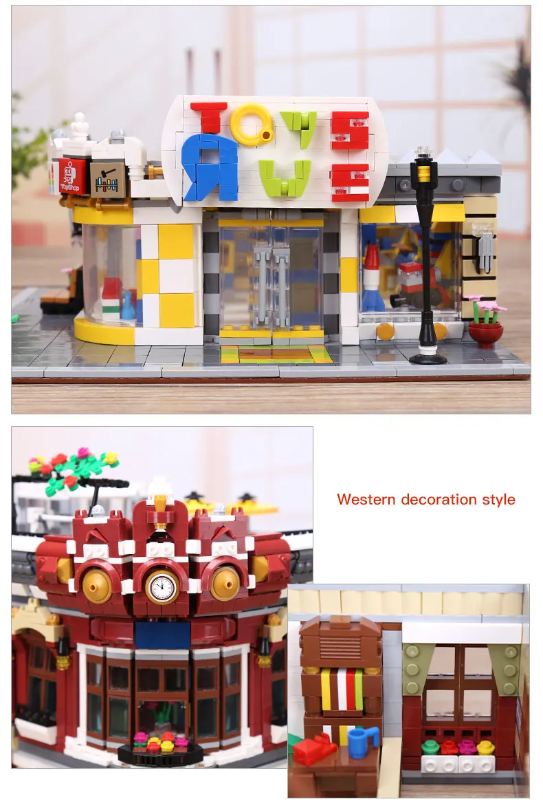 DHL XINGBAO 01006, китайские строительные игрушки, набор игрушек и книжных магазинов, строительные блоки, сборные наборы, детские рождественские игрушки, подарок