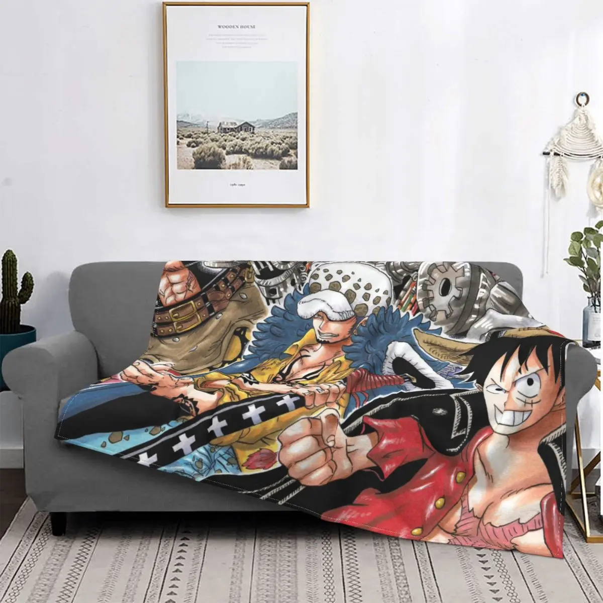 

Цельная обезьянка D. Luffy подростковые аниме борьба портативные теплые пледы одеяла для постельных принадлежностей путешествия