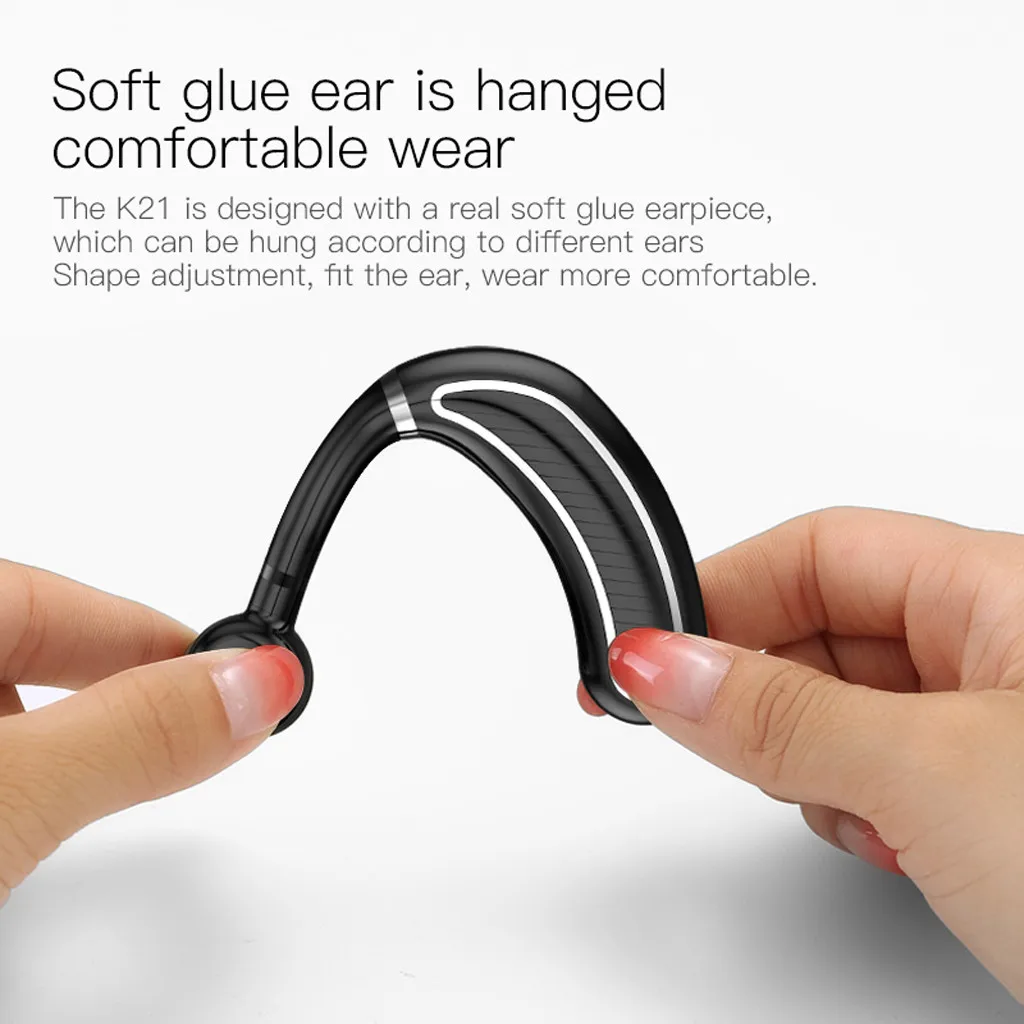 Bluetooth гарнитура с HD микрофоном [длительный режим ожидания деловой стиль]